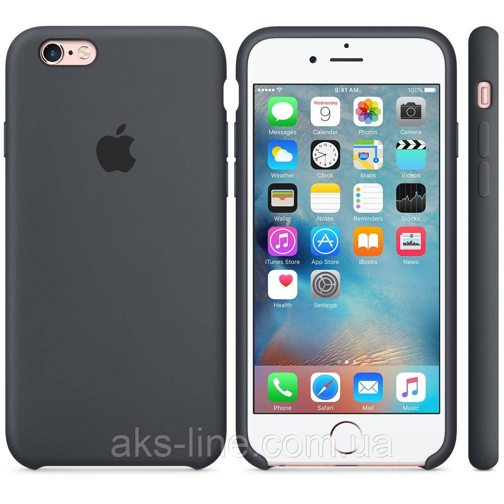 Чохол для iPhone 5S/SE Silicone Case бампер (Grey)