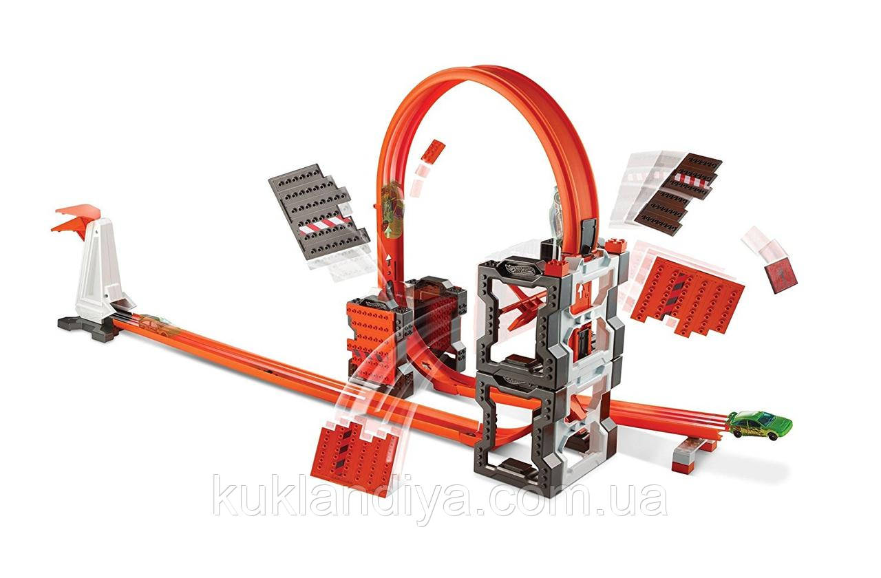 Трек Hot Wheels Ударная Волна серии Track Builder от Track Builder Construction Crash Kit - фото 7 - id-p583146423