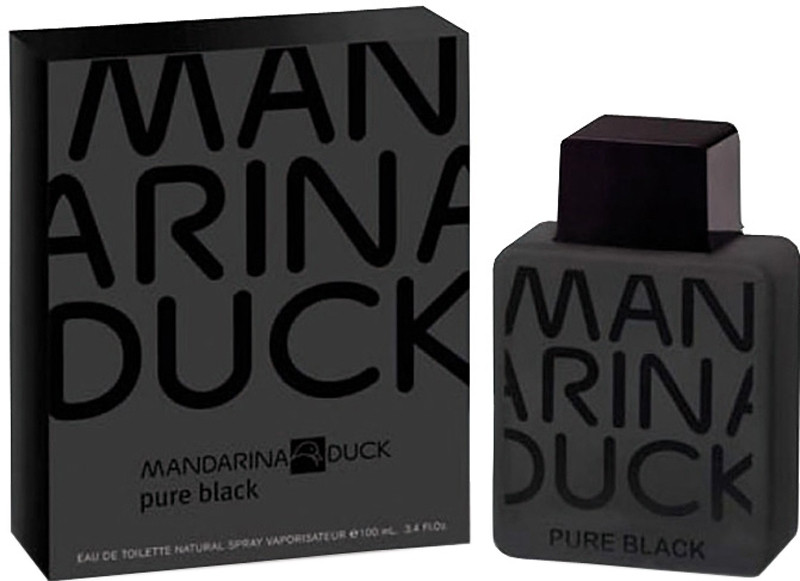 Mandarina Duck Pure Black туалетна вода 100 ml. (Мандарина Дак Пуре Блек Мен)