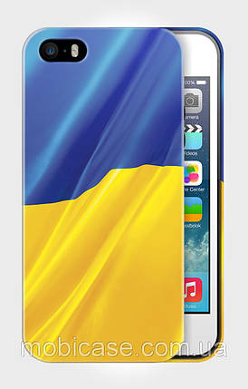 Чохол для iPhone 5/5s "FLAG UKRAINE 2"., фото 1