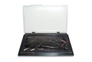 Штемпельна подушка 7*11см чорна Economix