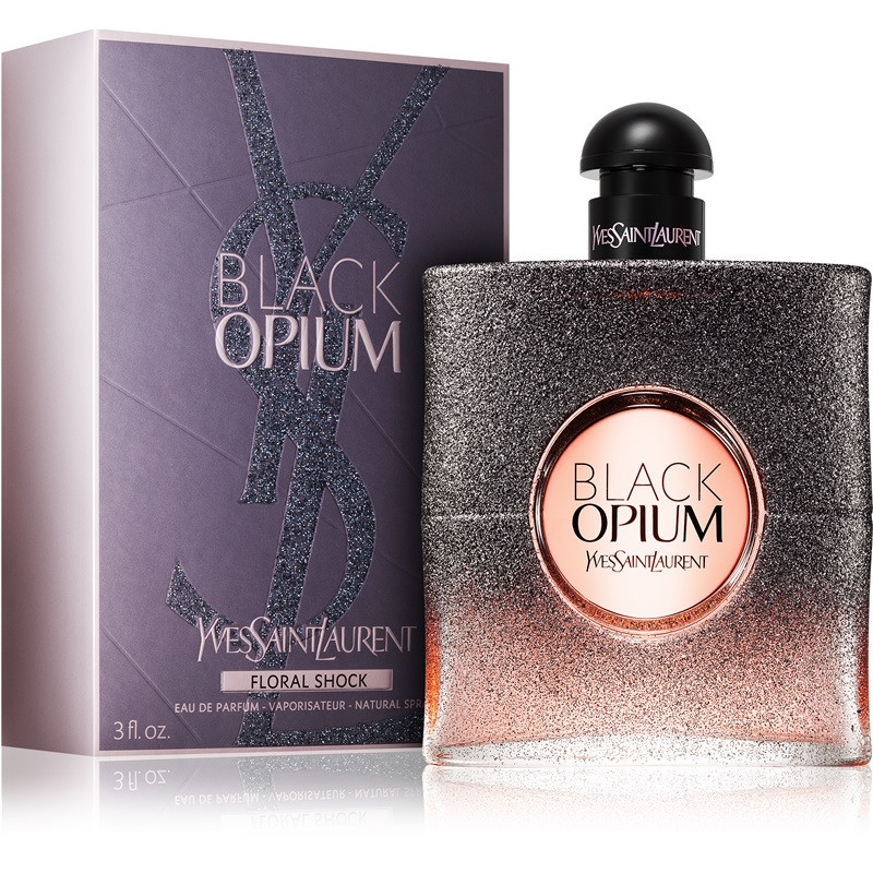 Женская парфюмированая вода Black Opium Floral Shock (Блэк опиум флёрал шок) 90мл