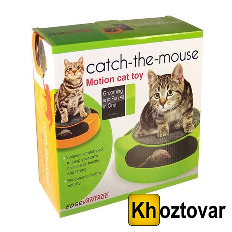 Игра для котов с точилкой для когтей Catch The Mouse - фото 2 - id-p574135549
