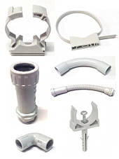 Аксесуари до труб жорстким гладким