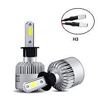 Светодиодные LED лампы головного света H3 Epistar Taiwan COB 8000Lm 36Watt