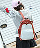 Великий тканинний рюкзак Лисиця \ Мопс, фото 4