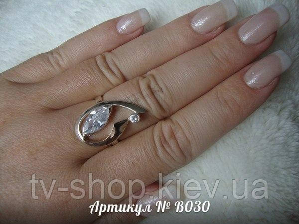 Кольцо, B030, р. 17, фото 1