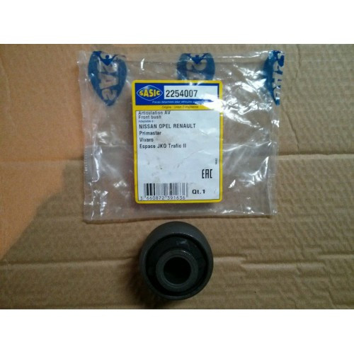 Сайлентблок переднього ричага (передній) Renault Trafic, Opel Vivaro 2001-2014, Sasic 2254007