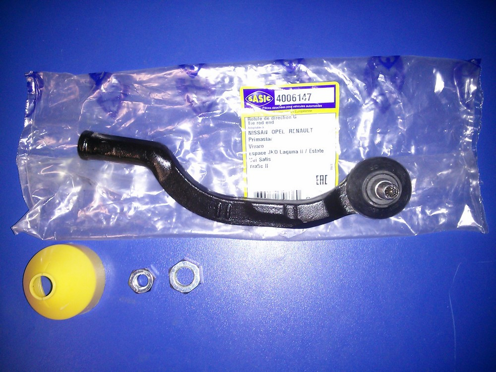 Наконечник рульової тяги лівий Renault Trafic, Opel Vivaro 2001-2014, Sasic 4006147