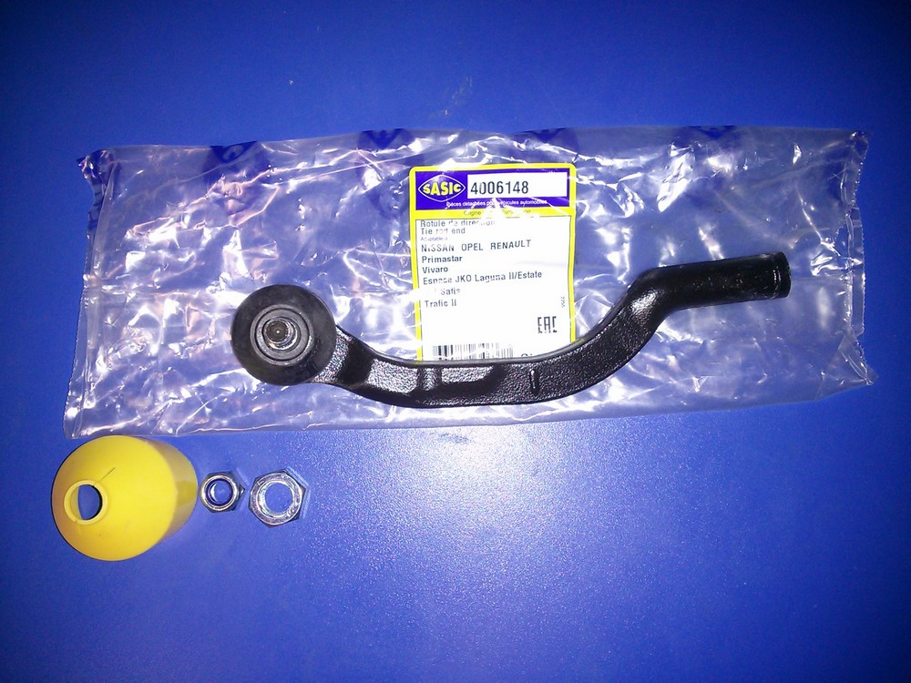 Наконечник рульової тяги правий Renault Trafic, Opel Vivaro 2001-2014, Sasic 4006148