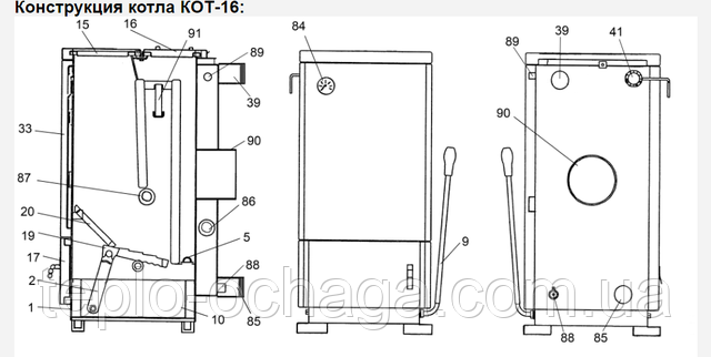 конструкция котла