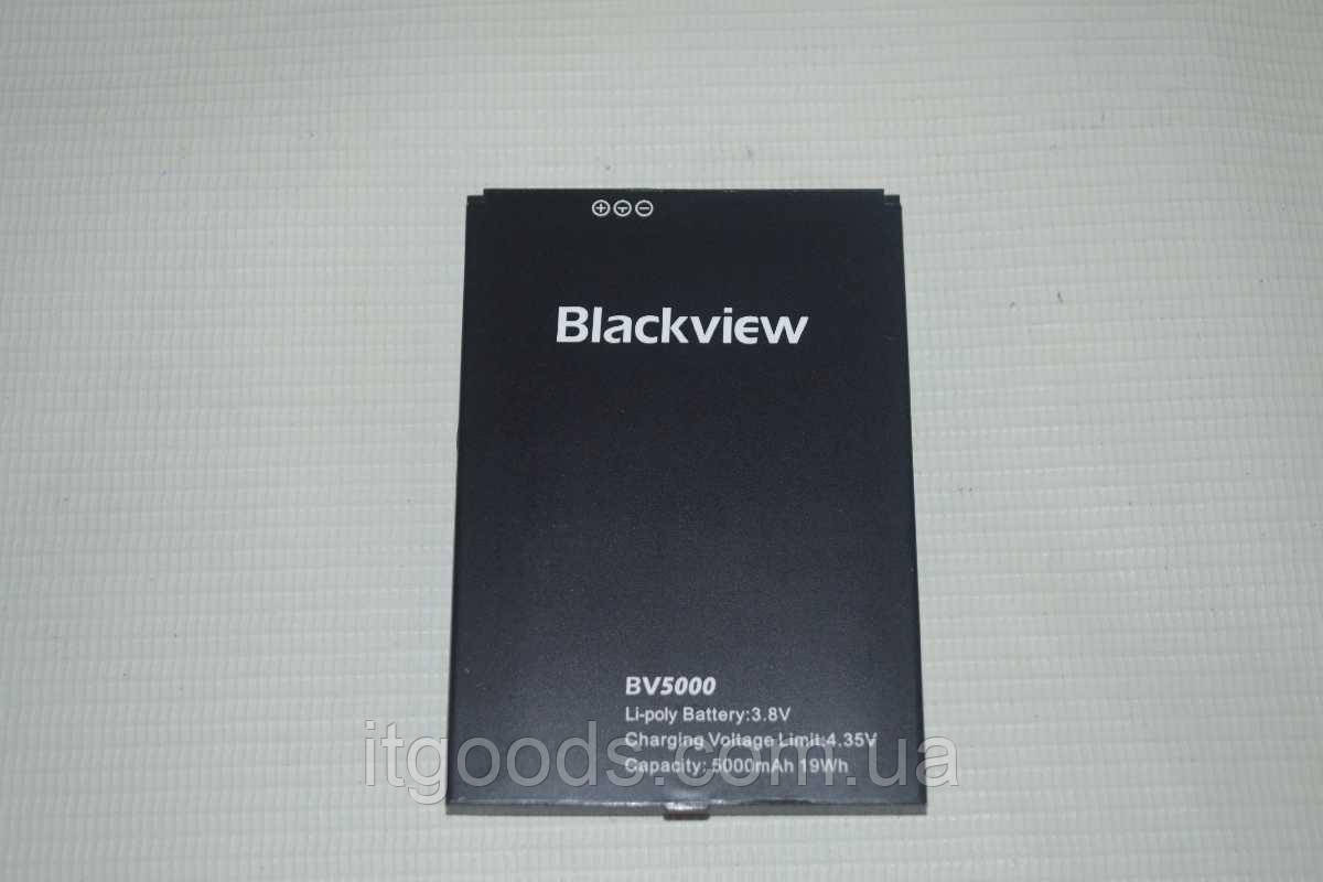 Оригинальный аккумулятор (АКБ, батарея) для Blackview BV5000 5000mAh - фото 1 - id-p583437786