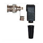  Штекер BNC під кабель кутовий, під гвинт