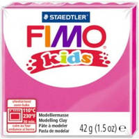 Фімо Кидс полімерна глина Fimo Kids 220, рожевий, фуксія Німеччина.