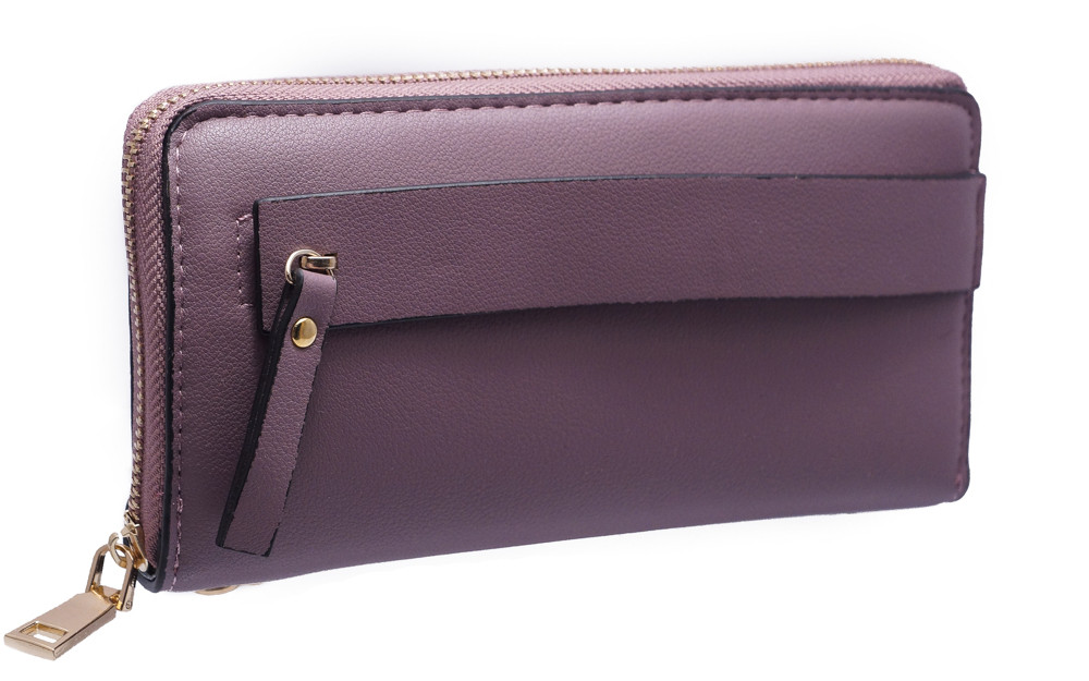 Практичний жіночий гаманець 8620 purple