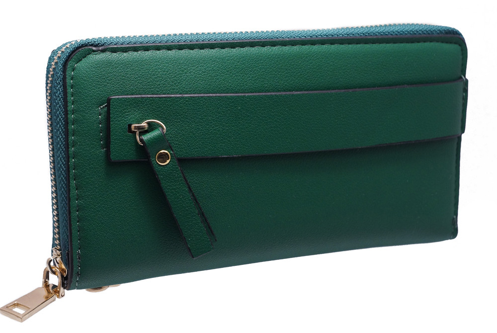 Практичний жіночий гаманець 8620 green