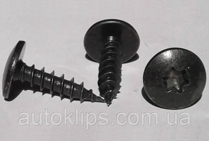Саморез 6 мм під зірочку torx t30 Audi, BMW, Citroen, Fiat, Ford, Mercedes, Opel, Kia, Peugeot, Hyundai, Renault, Seat