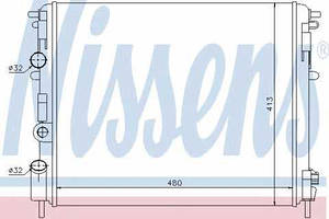 Радіатор охолодження Dacia Logan Nissens