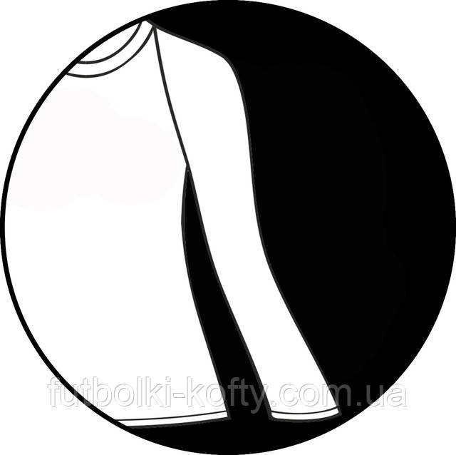 Длинный свободный рукав с манжетами