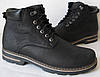 Супер Wrangler! Мужские Зимние Ботинки Черные Натуральная Кожа Обувь в ...