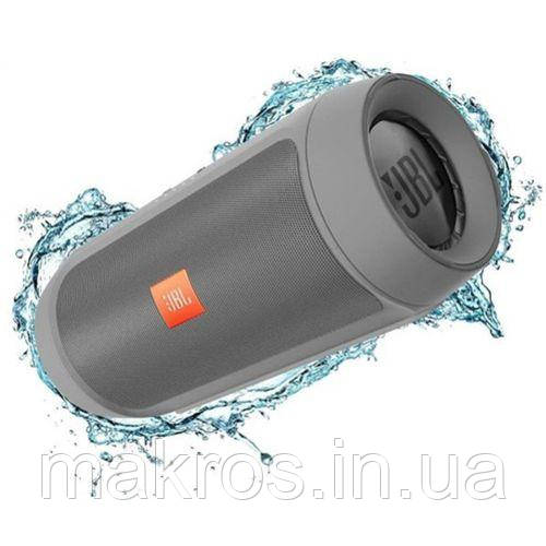 Портативна акустична система JBL Charge 2 Gray сіра, фото 1