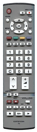 Пульт для телевізора Panasonic EUR7651030A, EUR7651090, фото 1