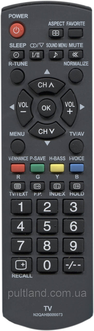 Пульт для телевізора Panasonic N2QAHB000073