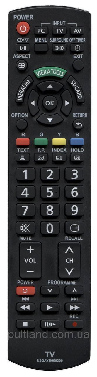 Пульт для телевізора Panasonic N2QAYB000399