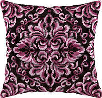 ПОДУШКА для вишивки півхрестиком V-88 (40х40см), набір з канвою та нитками