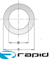 Кольцо переходное для дисковых пил 30*25,4 (30х25,4)