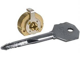 Циліндровий механізм KALE 164 FB з хрестоподібними ключами 5 шт.