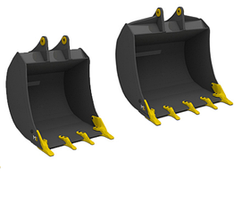 Ківш траншейний 600мм MEGA STRONG для CAT 428B/C