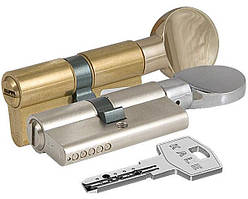 Циліндровий механізм KALE 164 BM (26*10*32Т) 68 мм із вертушкою латунь