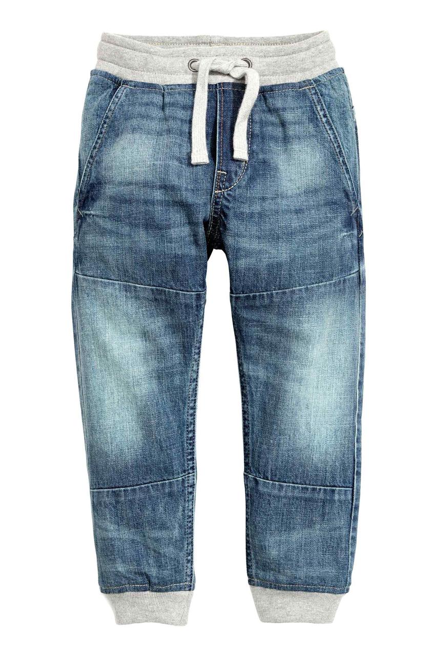 Дитячі джинсові джогери для хлопчика 1,5-2 роки, фото 1