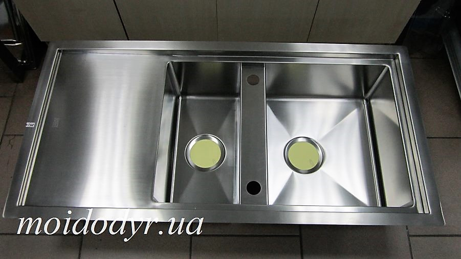 Мийка з нержавіючої сталі Cooke & Lewis Ampere Modern 1 1/2 C