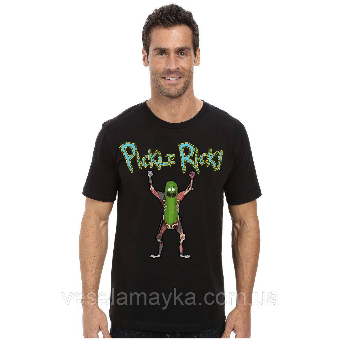 Футболка Pickle Rick (Огірочок Рік), фото 1