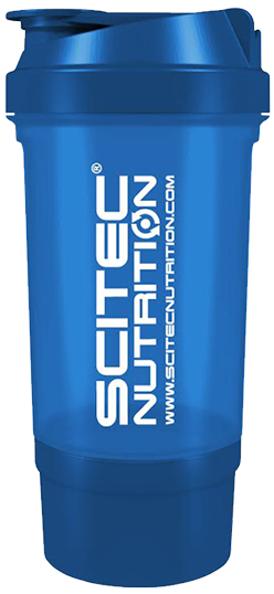 SciTec Nutrition SHAKER 500 Travel "Blue" 2 comp.