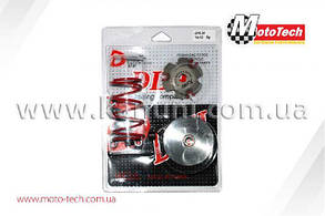 Варіатор передній на скутер 4т GY6/QMB/QMI 50-100c тюнінг (DLH) ВЕЛИКА пружина Mototech