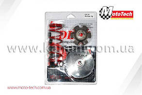 Варіатор передній на скутер 4т GY6/QMB/KBF 125-150cc тюнінг (DLH) ВЕЛИКА пружина Mototech