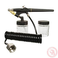 Міні аерограф з набором аксесуарів INTERTOOL PT-1503 За передоплатою