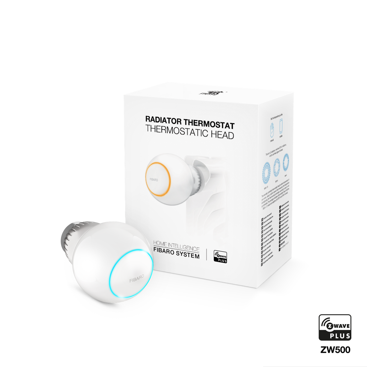 Радіаторний термостат FIBARO Heat Controller Thermostat Head — FIBEFGT-001