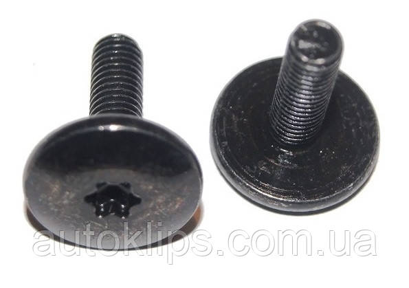 Болт М6 під ключ-зірочку 5 мм VW Bora, Caddy, Golf IV, Golf V, Passat B5, polo, Sharan, T4, T5, Touareg