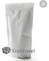 Пакет дой пак zip-замок 180*280 білий з клапаном