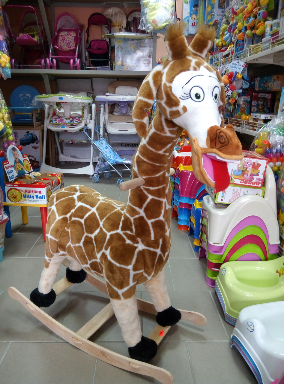 Качалка жираф Мелман - фото 1 - id-p269275470