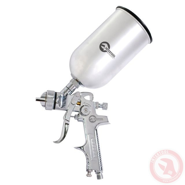 Пістолет фарбувальний пневматичний HVLP INTERTOOL PT-0107