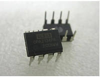 OPA2134PA, Высокоэффективный, 2-х канальный аудиоусилитель, 0.00008%, 8МГц, 120дБ, ±2.5В...±18В, DIP8