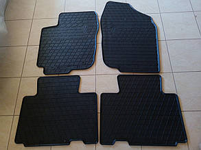 Килимки салону Toyota Rav-4 (к-т 4 шт., гума, чорні) Stingray