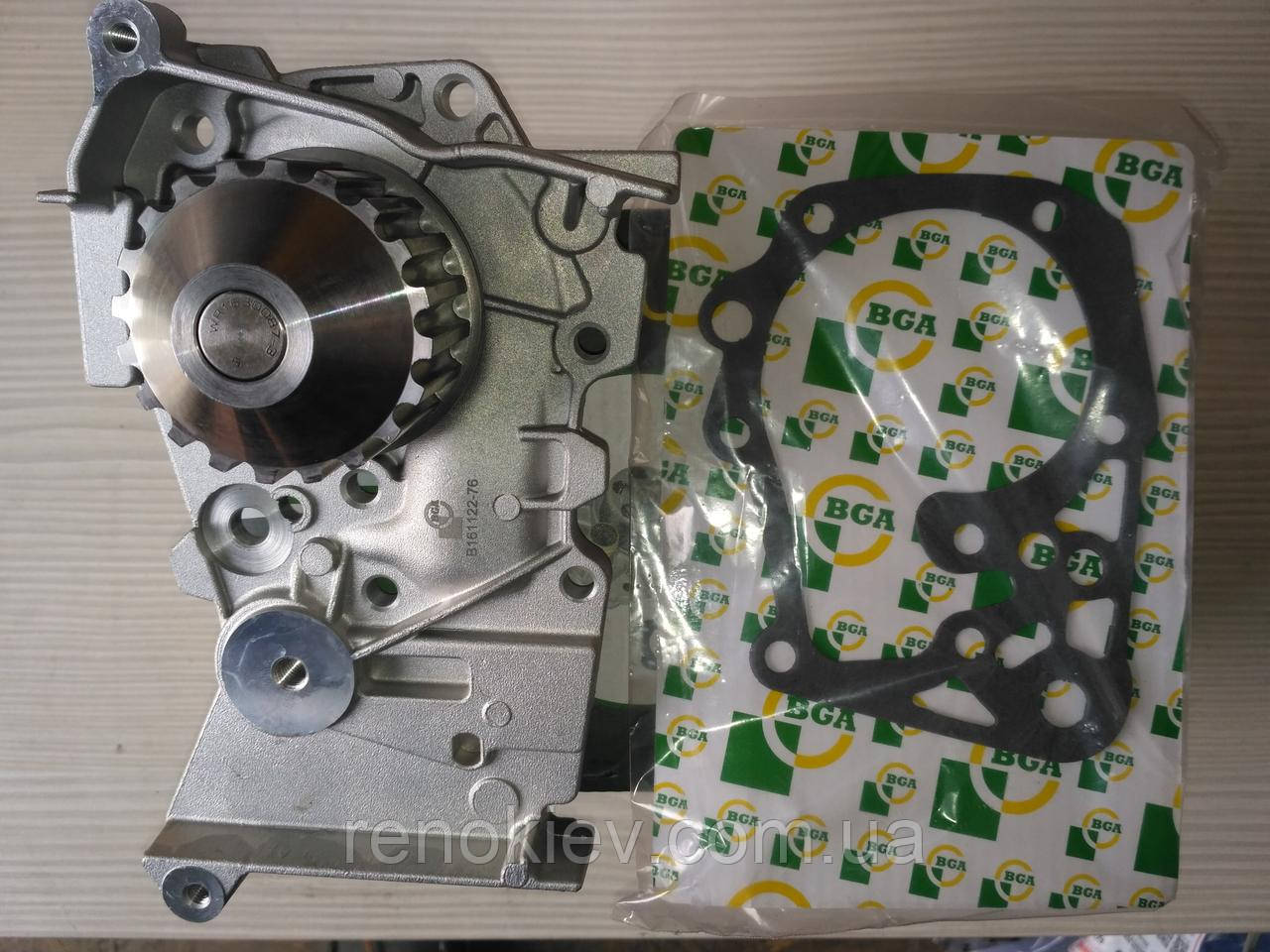 Насос водяной(помпа) Dacia Logan, Sandero 1.4 16V 1.6 16V Renault Clio II, Kangoo,Megane II(CP3282), фото 1