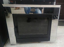 Піч-кам'янка для лазні Горизонталь Новаслав ПКС-02,04 (18,26 м³) дверка з панорамним склом 310х460 мм, фото 3