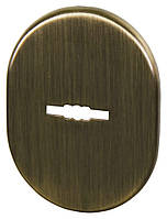 Декоративная накладка под сувальдный ключ Fuaro ESC 475 AB бронза (Китай)
